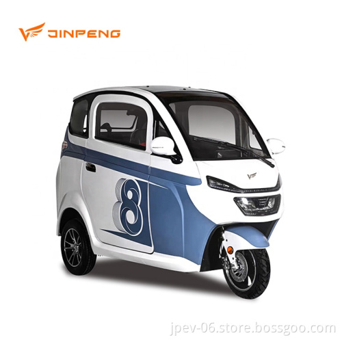Certificato di eu COC Eu di Jinpeng X2 Registrati legalmente Tricycle Electric Electric Electric Rickshaw per un prezzo di fabbrica di passeggeri 1500W